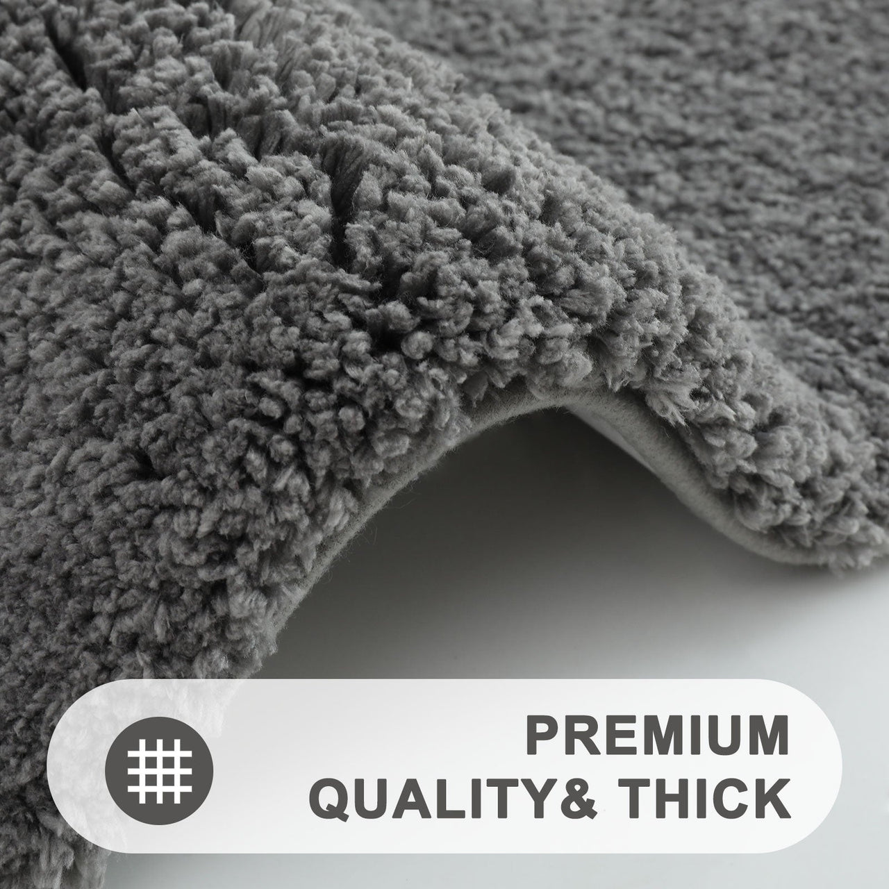 Soft Plush Bathroom Rug Absorbent and Quick Dry - Casatrail.com