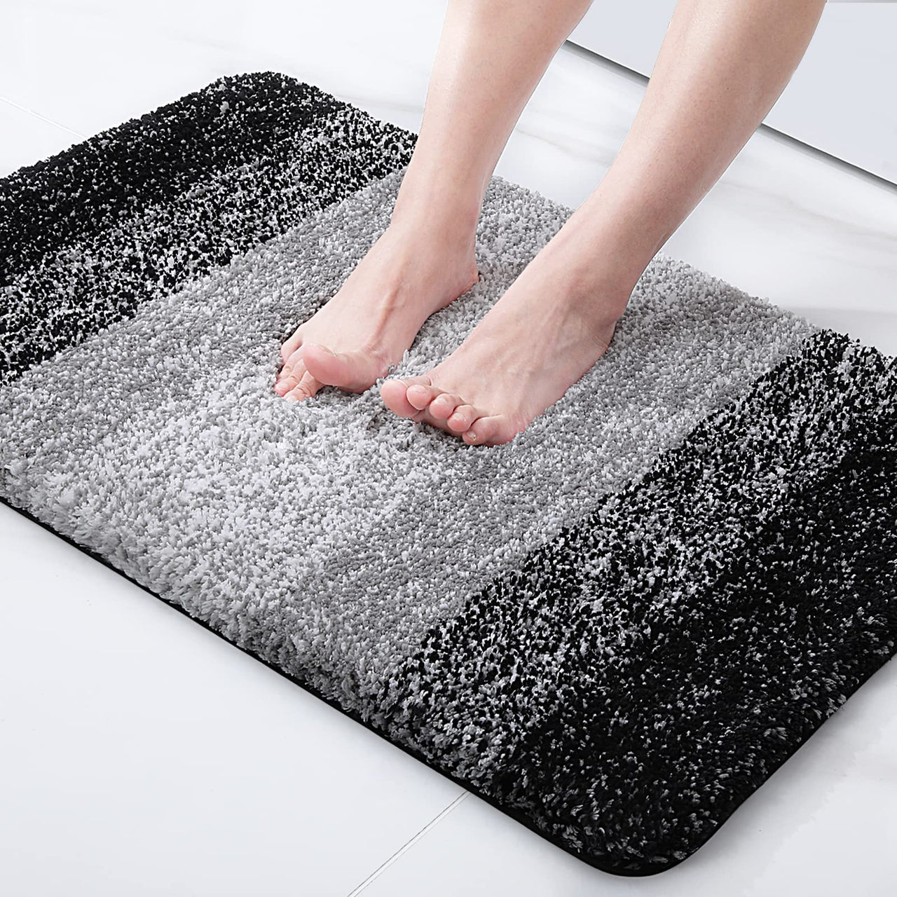 Soft Plush Bathroom Rug Absorbent and Quick Dry - Casatrail.com