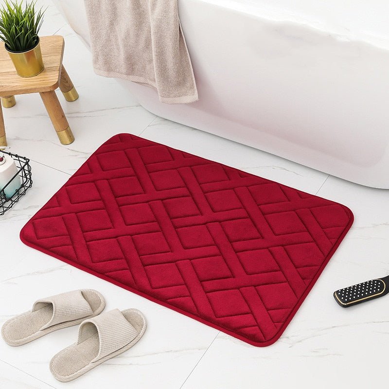 Soft Step Premium Memory Foam Bath Rug - Quick Dry - Casatrail.com