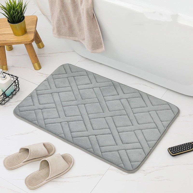 Soft Step Premium Memory Foam Bath Rug - Quick Dry - Casatrail.com