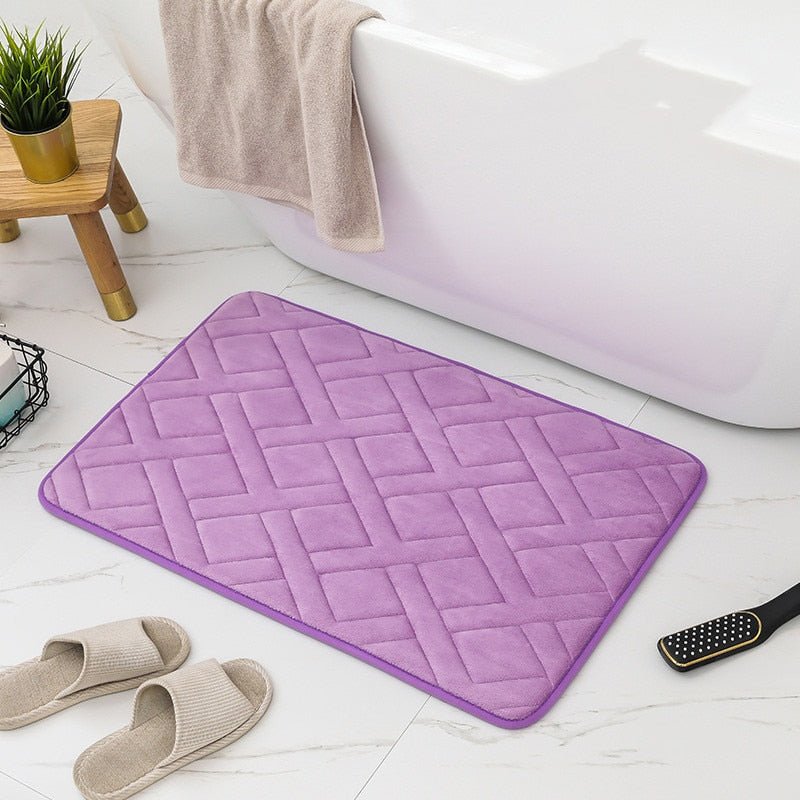 Soft Step Premium Memory Foam Bath Rug - Quick Dry - Casatrail.com