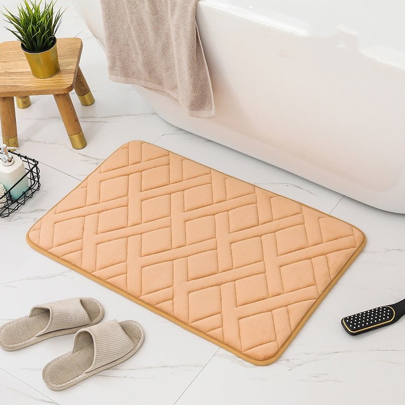 Soft Step Premium Memory Foam Bath Rug - Quick Dry - Casatrail.com