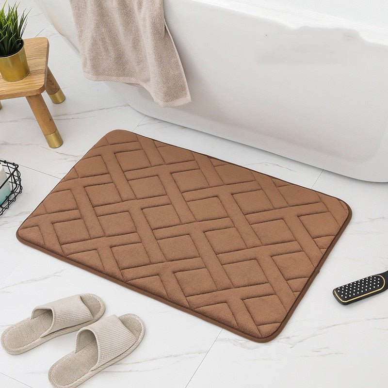 Soft Step Premium Memory Foam Bath Rug - Quick Dry - Casatrail.com