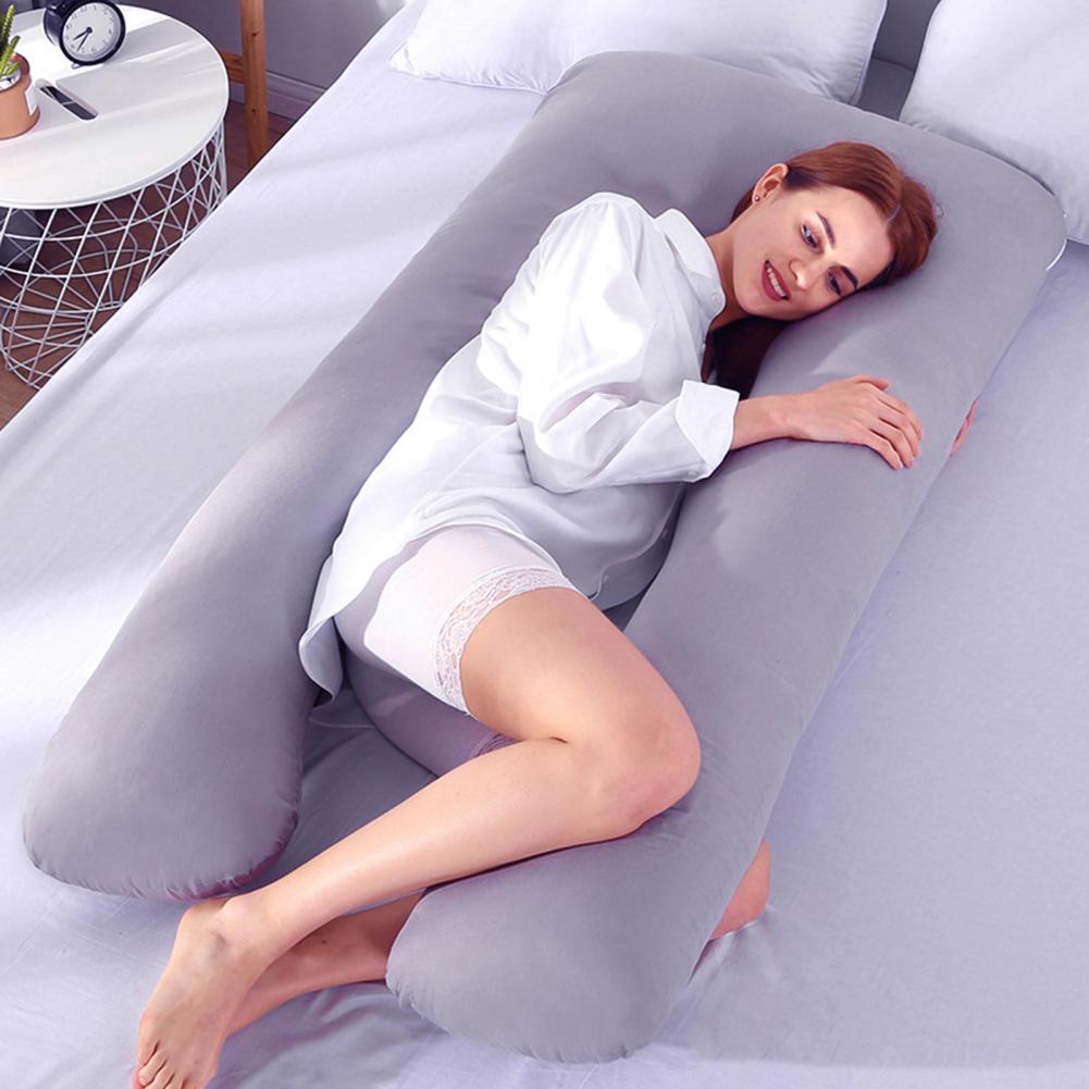 Soft U - Shape Maternity Pillow - Coral Fleece for Pregnant Women - Casatrail.com