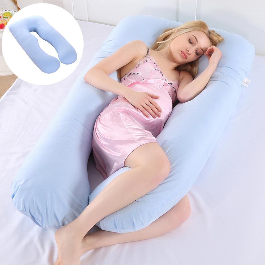 Soft U - Shape Maternity Pillow - Coral Fleece for Pregnant Women - Casatrail.com