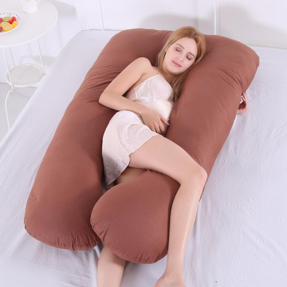 Soft U - Shape Maternity Pillow - Coral Fleece for Pregnant Women - Casatrail.com