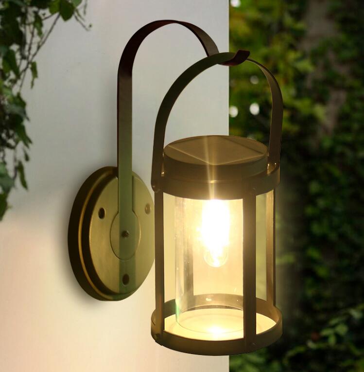 Solar Outdoor Garden Fence Wall Lamp - Waterproof - Casatrail.com