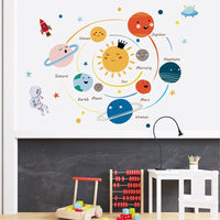 Thumbnail for Solar System Vinyl Wall Art Decor for Kids Room - Casatrail.com