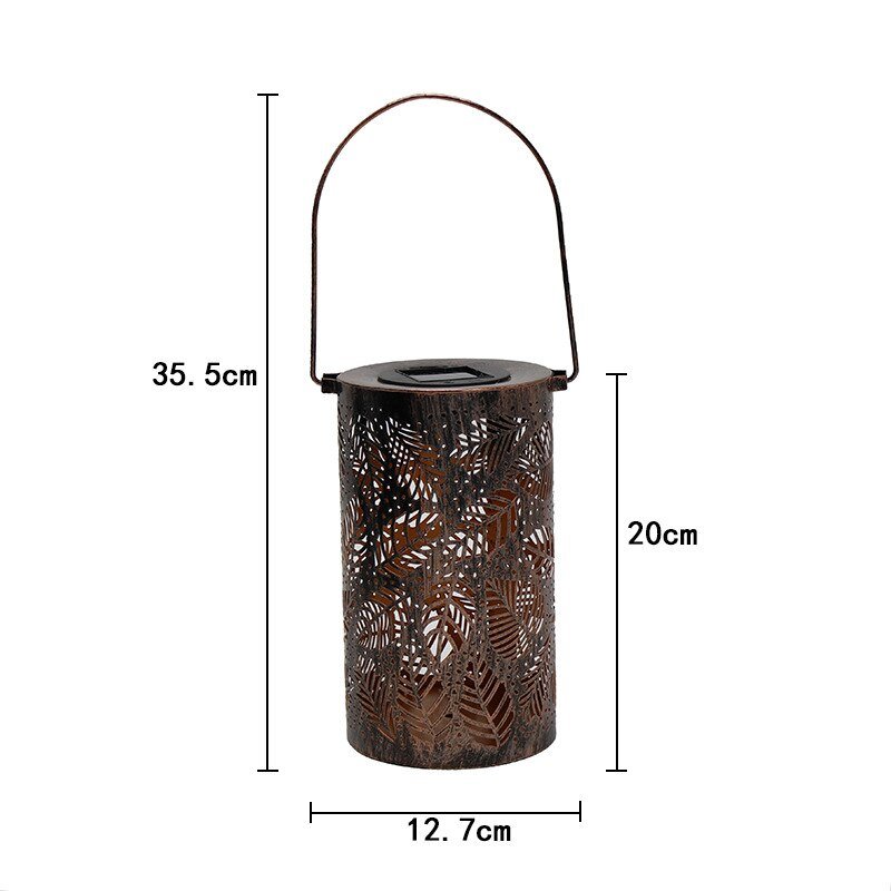 Solar Wall Lantern - LED Hanging Lamp - Casatrail.com