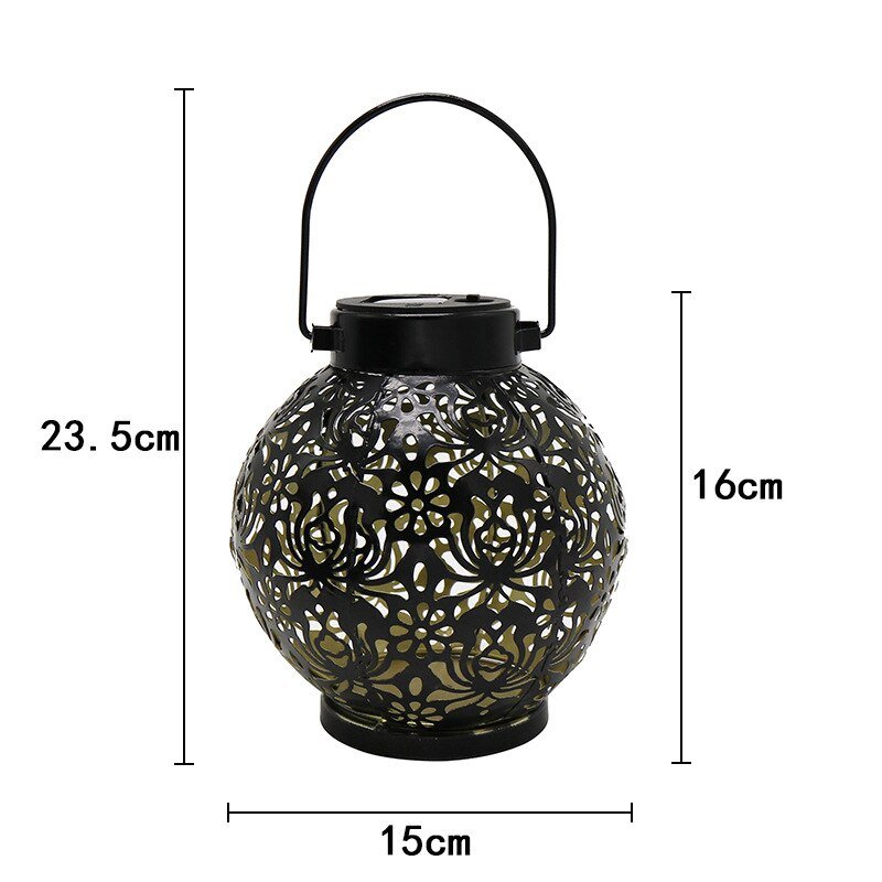 Solar Wall Lantern - LED Hanging Lamp - Casatrail.com