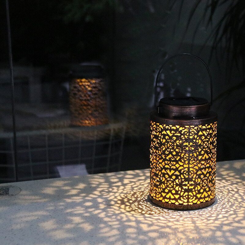 Solar Wall Lantern - LED Hanging Lamp - Casatrail.com