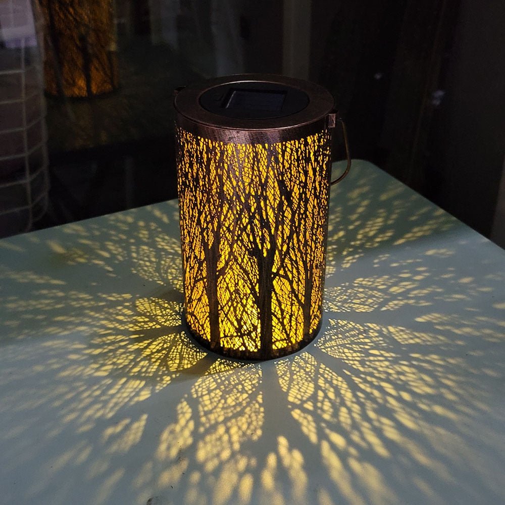 Solar Wall Lantern - LED Hanging Lamp - Casatrail.com