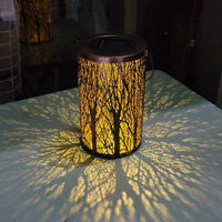 Thumbnail for Solar Wall Lantern - LED Hanging Lamp - Casatrail.com