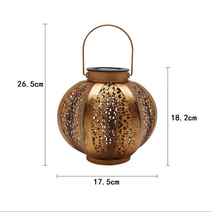 Solar Wall Lantern - LED Hanging Lamp - Casatrail.com