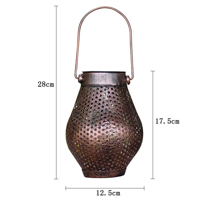 Solar Wall Lantern - LED Hanging Lamp - Casatrail.com