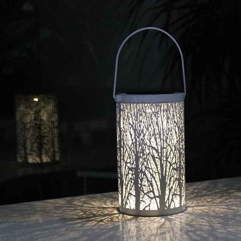 Solar Wall Lantern - LED Hanging Lamp - Casatrail.com