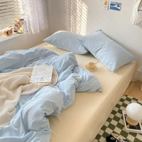 Thumbnail for Solid Color Bedding Set - Casatrail.com