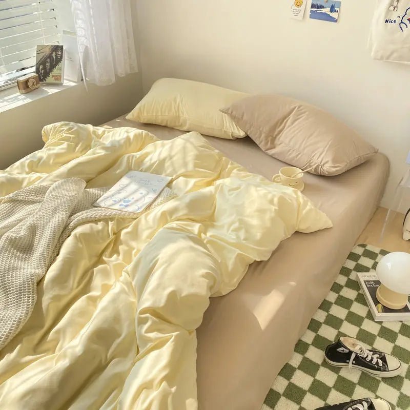 Solid Color Bedding Set - Casatrail.com
