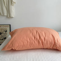 Thumbnail for Solid Color Cotton Washed Pillowcase Set - Casatrail.com