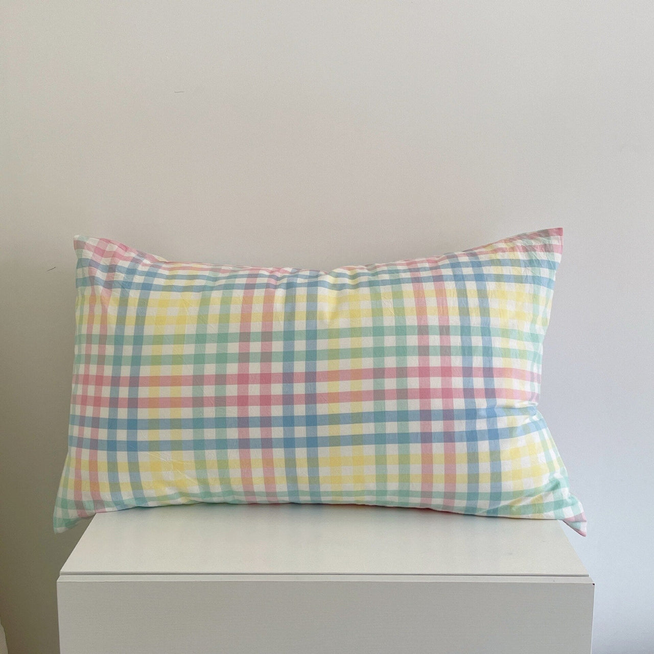 Solid Color Cotton Washed Pillowcase Set - Casatrail.com