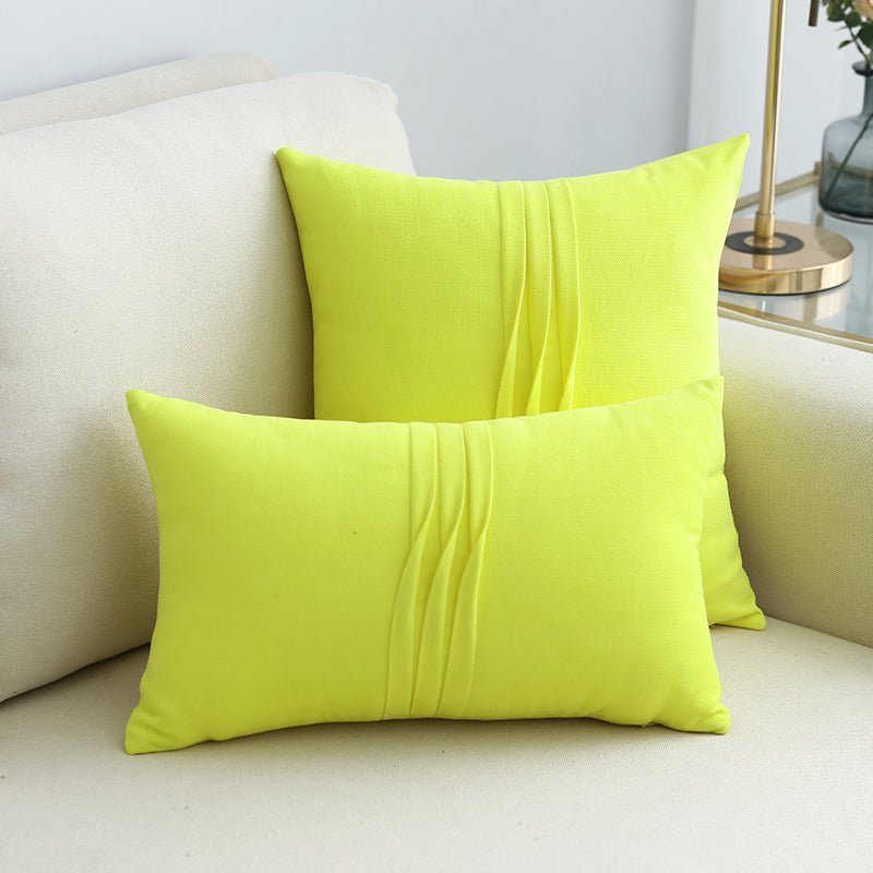 Solid Color Office Sofa Lumbar Pillow - Casatrail.com