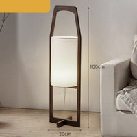 Thumbnail for Solid Wood Floor Lamp with Japanese Retro Design - Casatrail.com