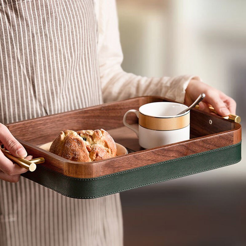 Solid Wood Food Tray - Nordic Style - Casatrail.com