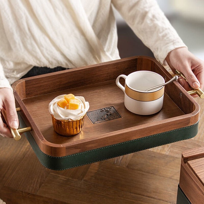 Solid Wood Food Tray - Nordic Style - Casatrail.com