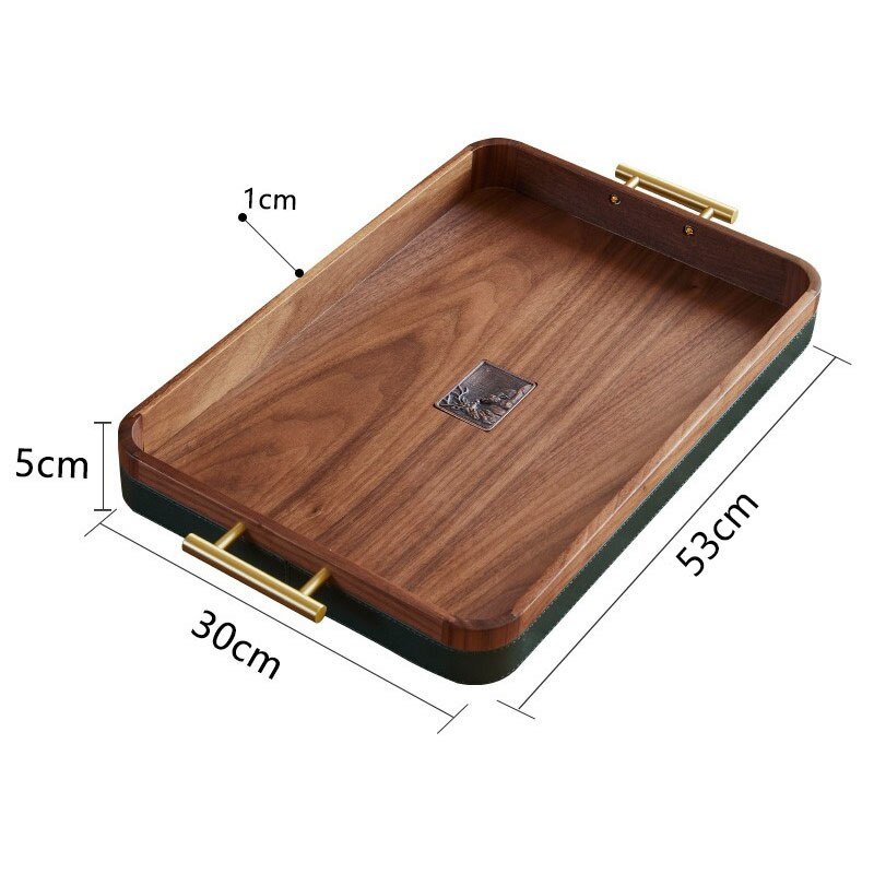 Solid Wood Food Tray - Nordic Style - Casatrail.com