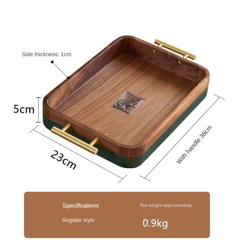 Solid Wood Food Tray - Nordic Style - Casatrail.com