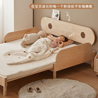 Thumbnail for Solid Wood Kids Bed with Foldable Sofa - Multifunctional - Casatrail.com