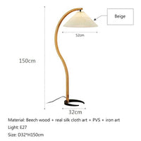 Thumbnail for Solid Wood LED Floor Lamp for Stylish Indoor Lighting - Casatrail.com