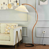 Thumbnail for Solid Wood LED Floor Lamp for Stylish Indoor Lighting - Casatrail.com