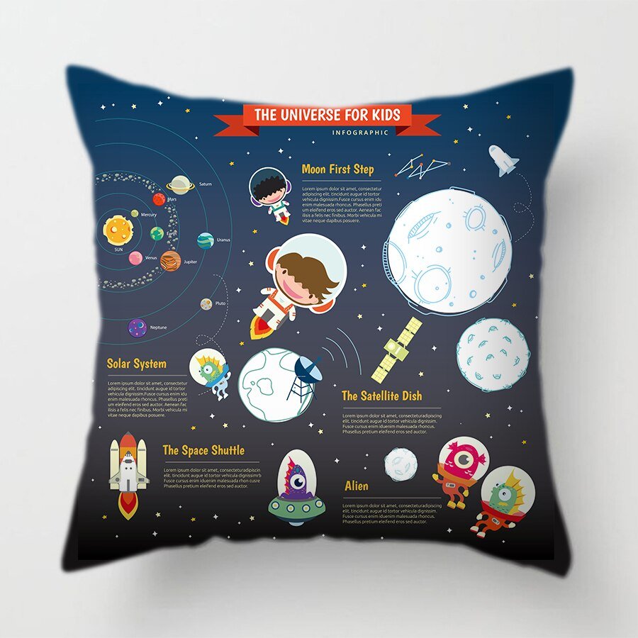 Space Dream Cushion Cover - Casatrail.com