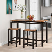 Thumbnail for Space - Saving Dining Table Set with Two Chairs - Casatrail.com