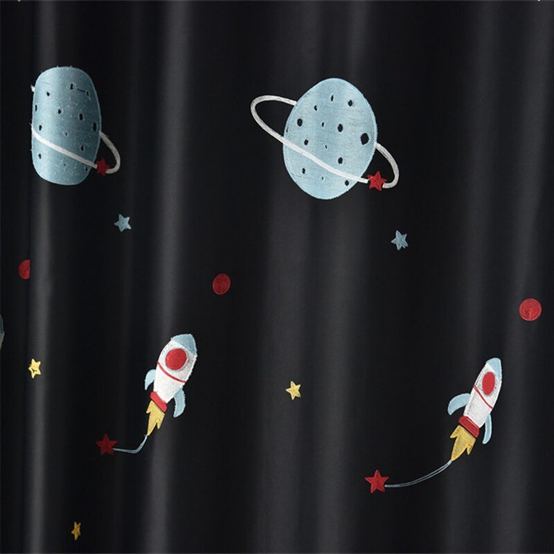 Spaceship Blackout Curtains - Casatrail.com