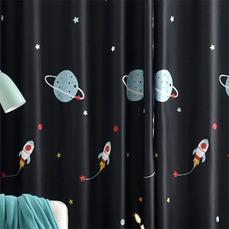 Spaceship Blackout Curtains - Casatrail.com