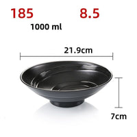 Thumbnail for Special Melamine Noodles Soup Rice Ramen Bowl - Casatrail.com