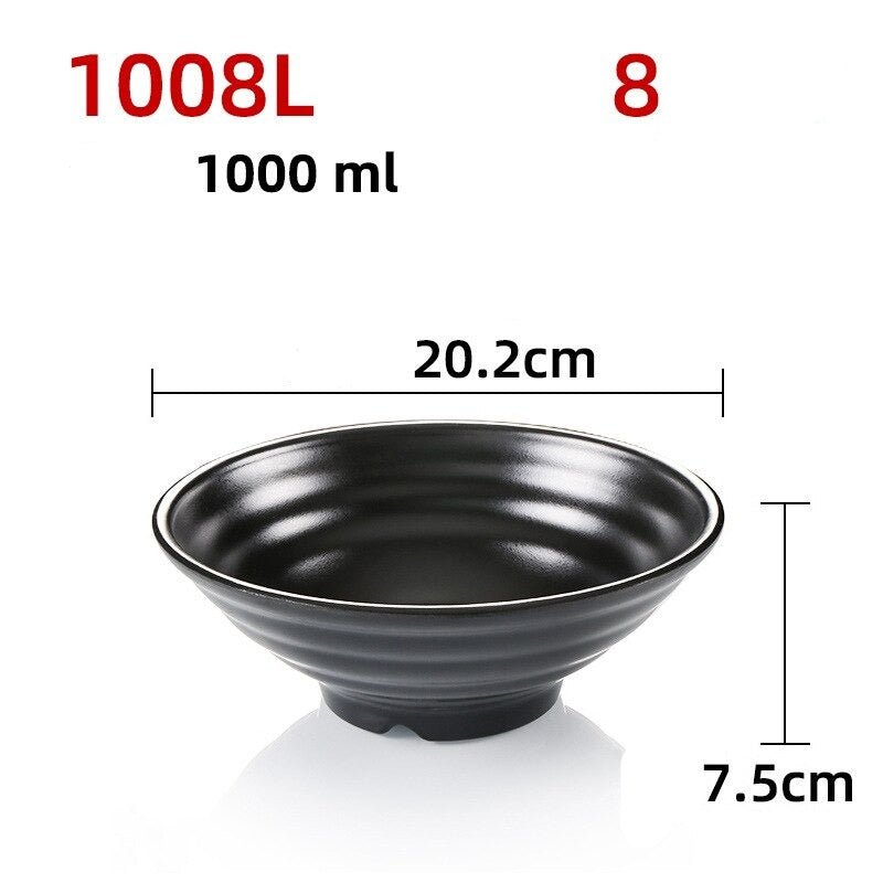 Special Melamine Noodles Soup Rice Ramen Bowl - Casatrail.com