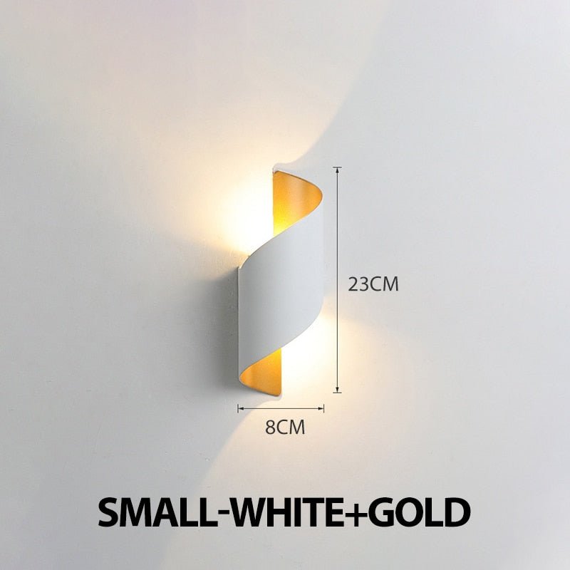 Spiral Design LED Wall Lamp - Casatrail.com