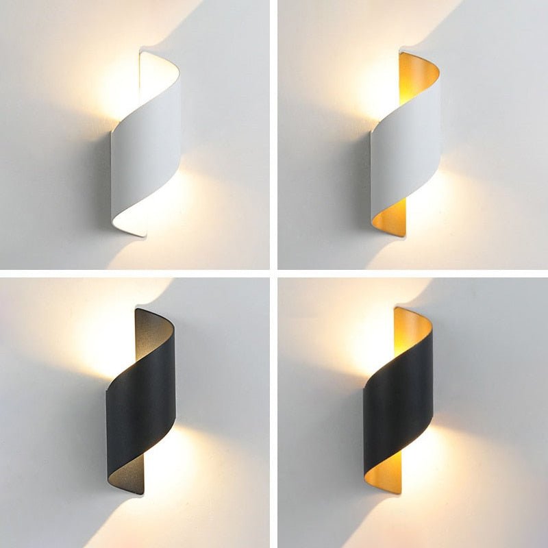 Spiral Design LED Wall Lamp - Casatrail.com