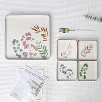 Thumbnail for Square Shallow Plate - Ceramic - Casatrail.com