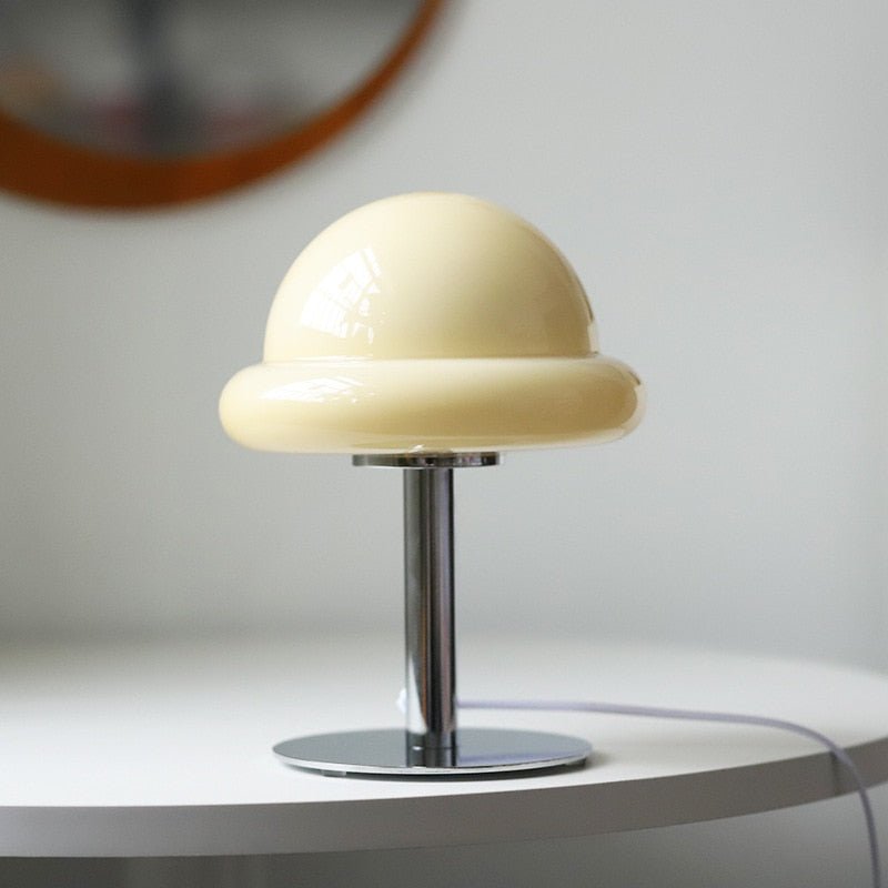 Stained Glass Mushroom Table Lamp - Casatrail.com
