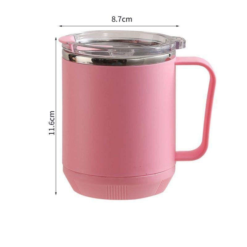 Stainless Steel Coffee Mug with Handle - 460 ml - Casatrail.com