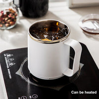 Thumbnail for Stainless Steel Coffee Mug with Handle - 460 ml - Casatrail.com