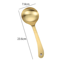 Thumbnail for Stainless Steel Deepen Tablespoons Soup Ladle - Casatrail.com