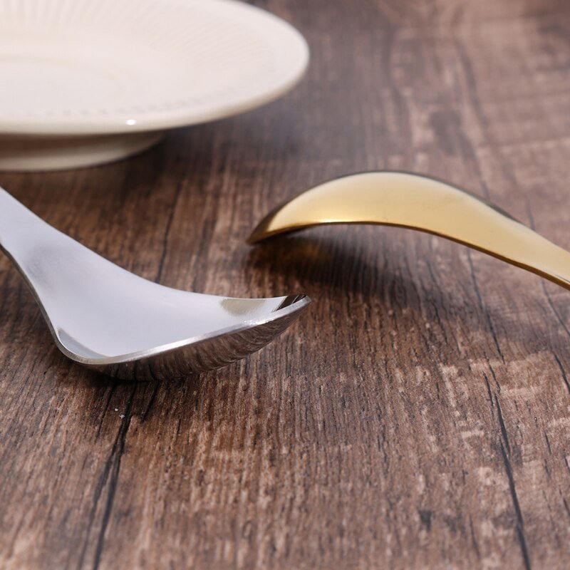 Stainless Steel Gold and Silver Deep Soup Spoon - Casatrail.com