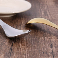 Thumbnail for Stainless Steel Gold and Silver Deep Soup Spoon - Casatrail.com