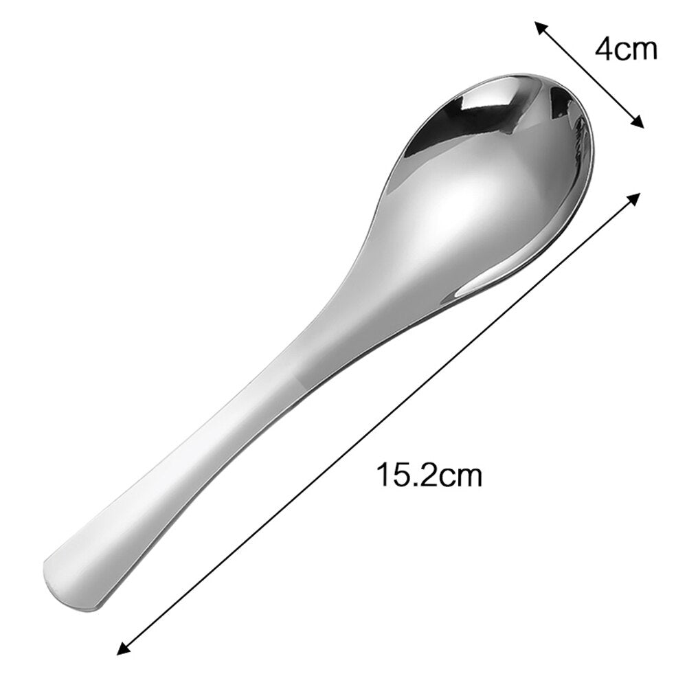 Stainless Steel Gold and Silver Deep Soup Spoon - Casatrail.com