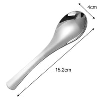 Thumbnail for Stainless Steel Gold and Silver Deep Soup Spoon - Casatrail.com